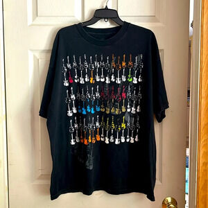 Vintage Ink Inc Guitar Tshirt Unisex XXL